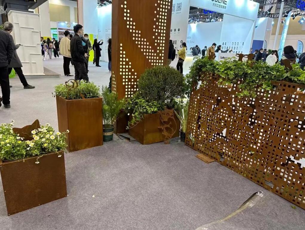 昌化镇耐候钢花箱