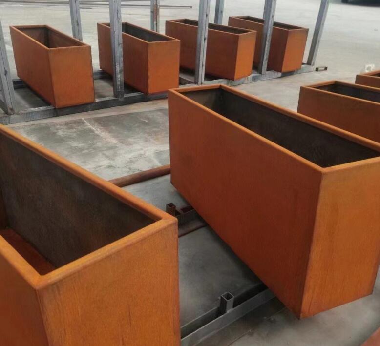 昌化镇耐候钢花箱